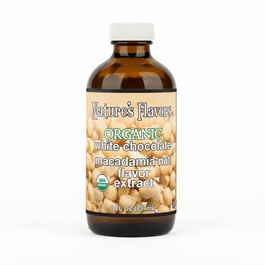 Organic White Chocolate Macadamia Nut Flavor Extract Without Diacetyl