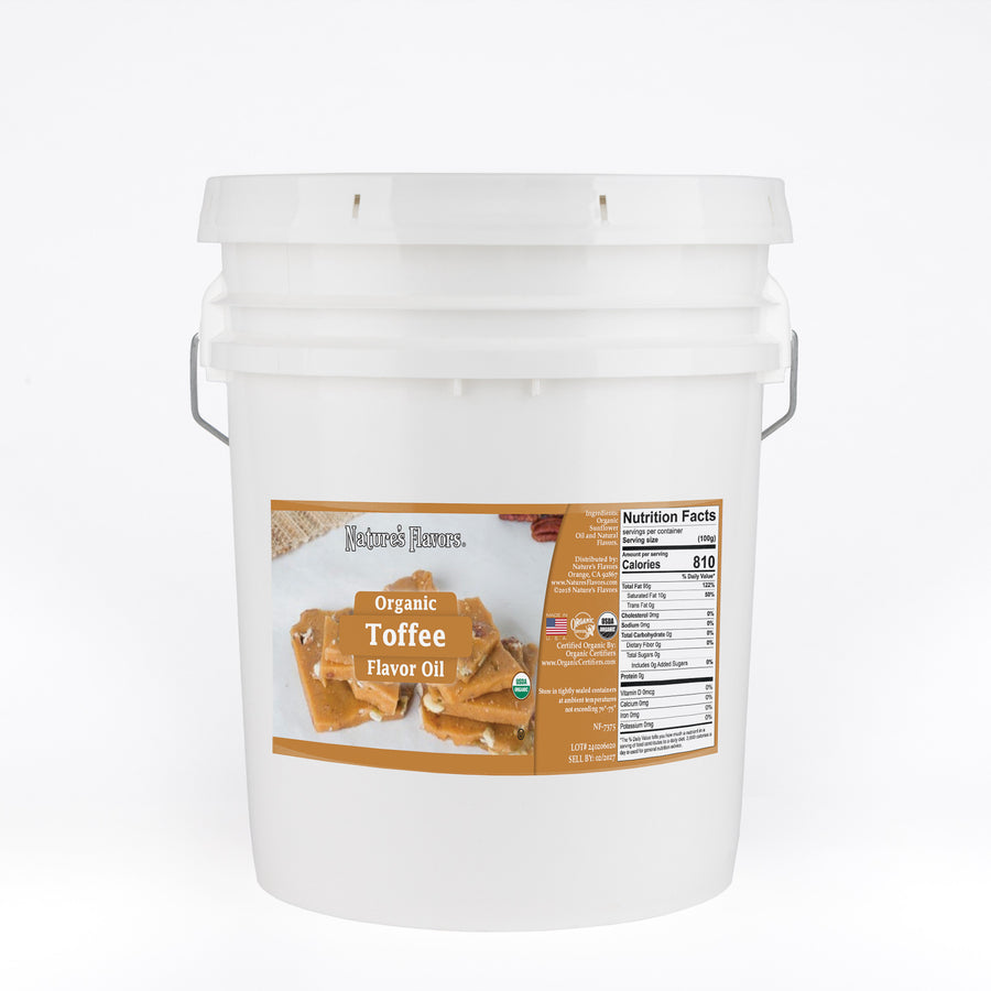 Toffee Flavor Oil, Organic