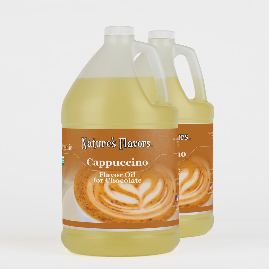 Organic Cappuccino Flavor Oil For Chocolate