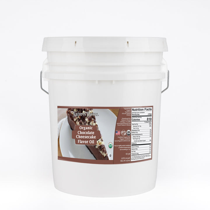 Chocolate Cheesecake Flavor Oil, Organic