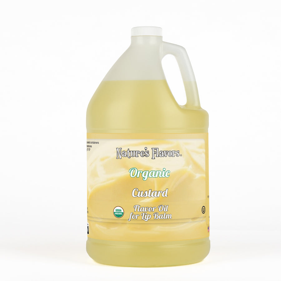 Organic Custard Flavor Oil for Lip Balm