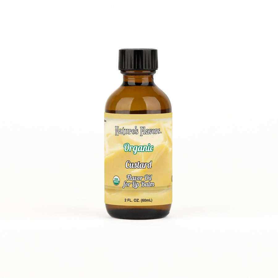 Organic Custard Flavor Oil for Lip Balm
