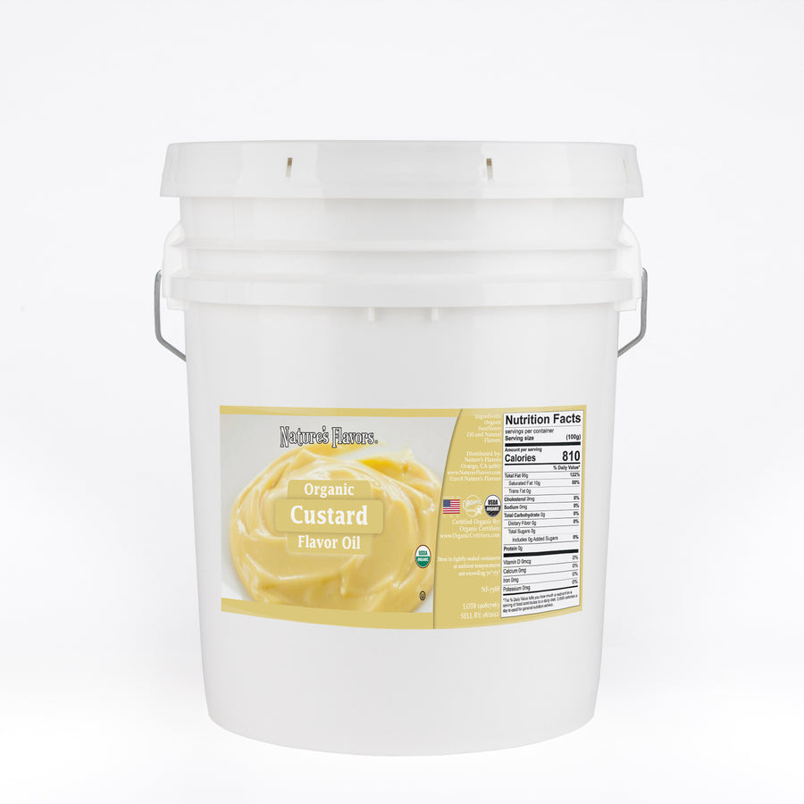 Custard Flavor Oil, Organic