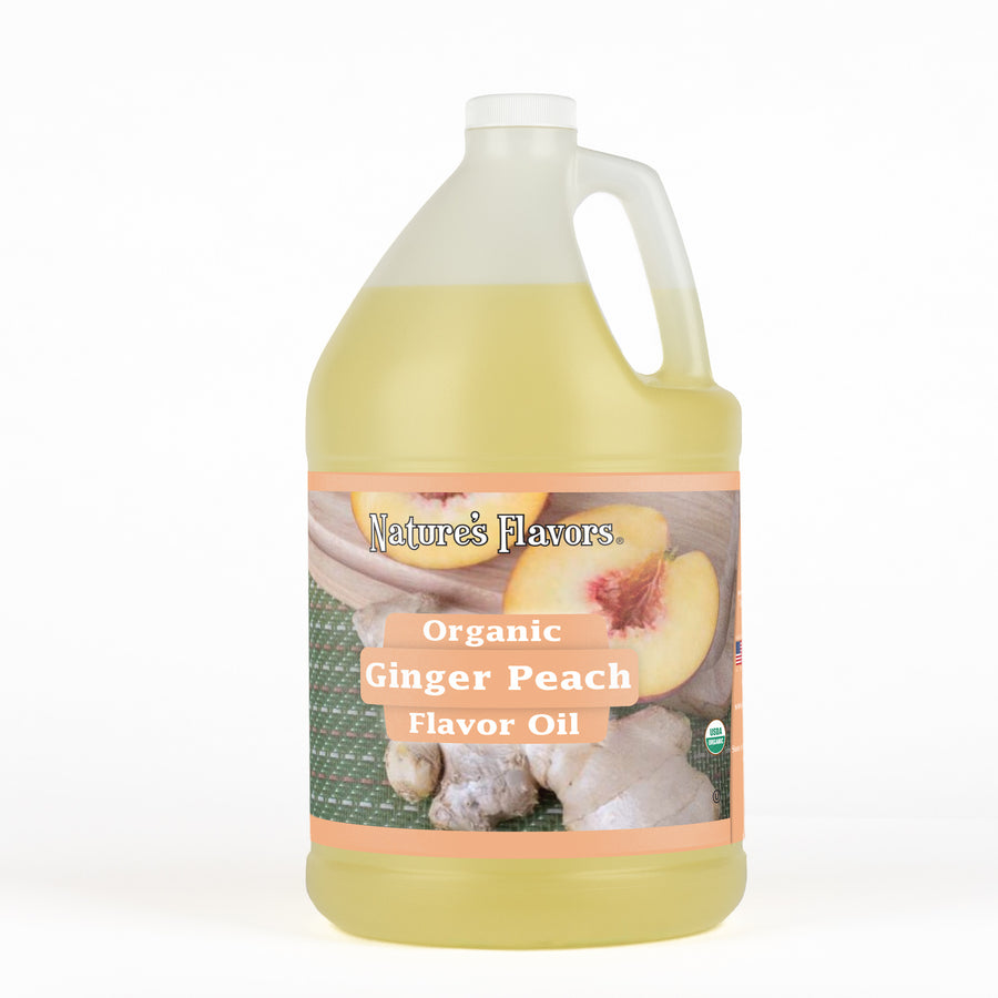 Ginger Peach Flavor Oil, Organic