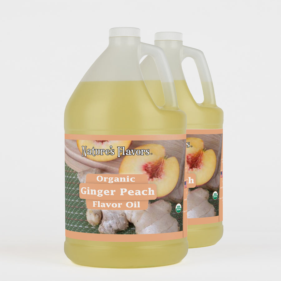Ginger Peach Flavor Oil, Organic