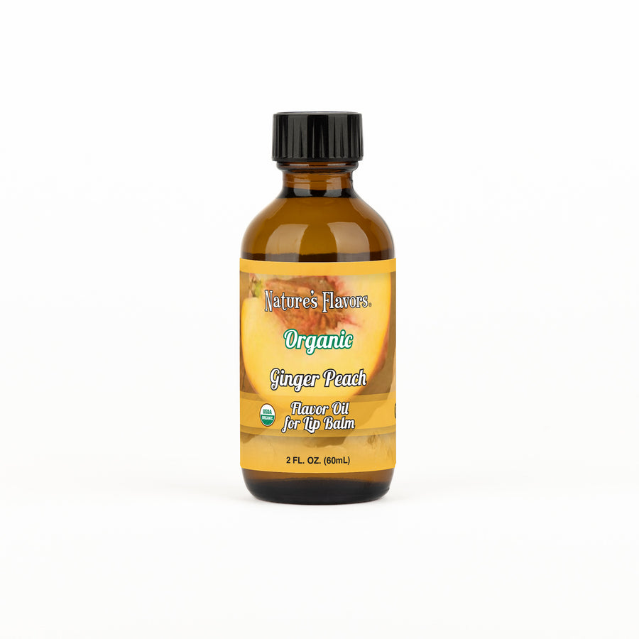 Organic Ginger Peach Flavor Oil for Lip Balm