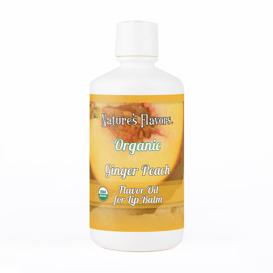 Organic Ginger Peach Flavor Oil for Lip Balm