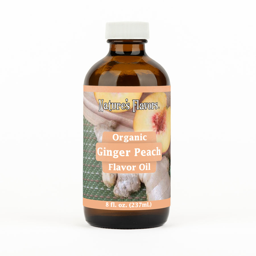 Ginger Peach Flavor Oil, Organic