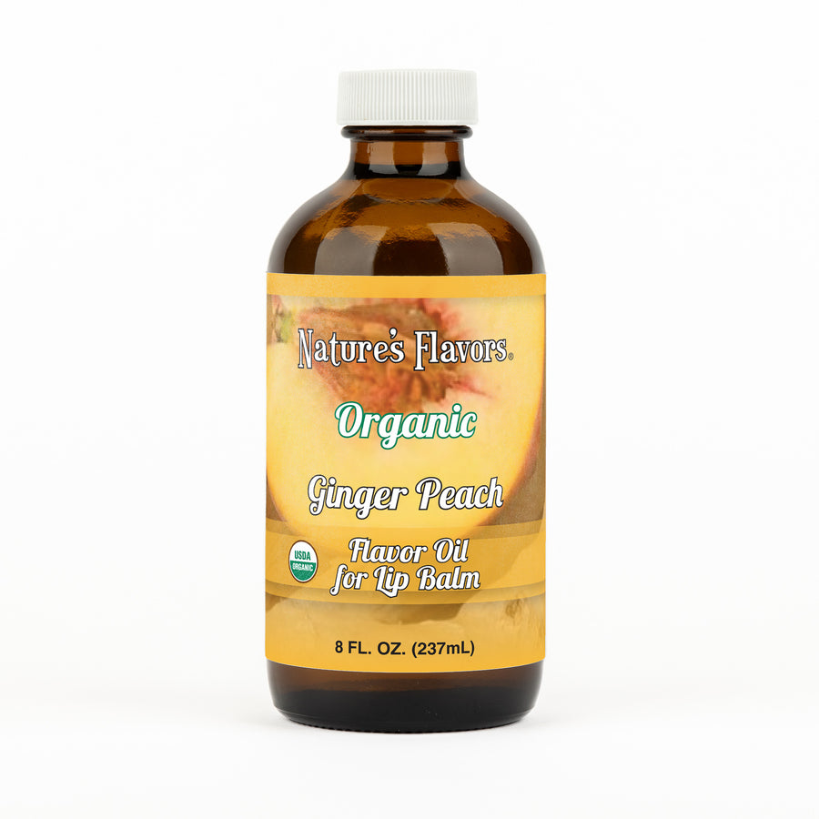 Organic Ginger Peach Flavor Oil for Lip Balm