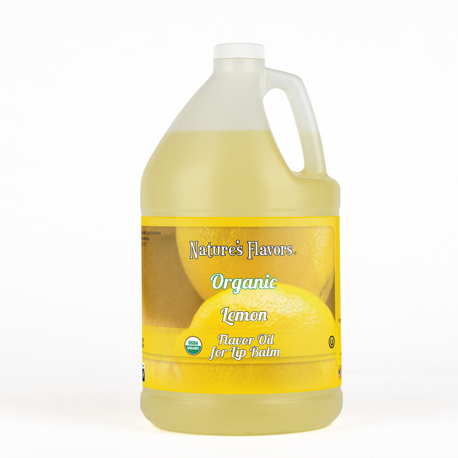 Organic Lemon Flavor Oil for Lip Balm