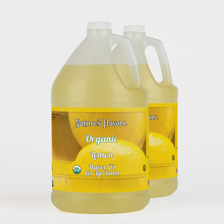 Organic Lemon Flavor Oil for Lip Balm