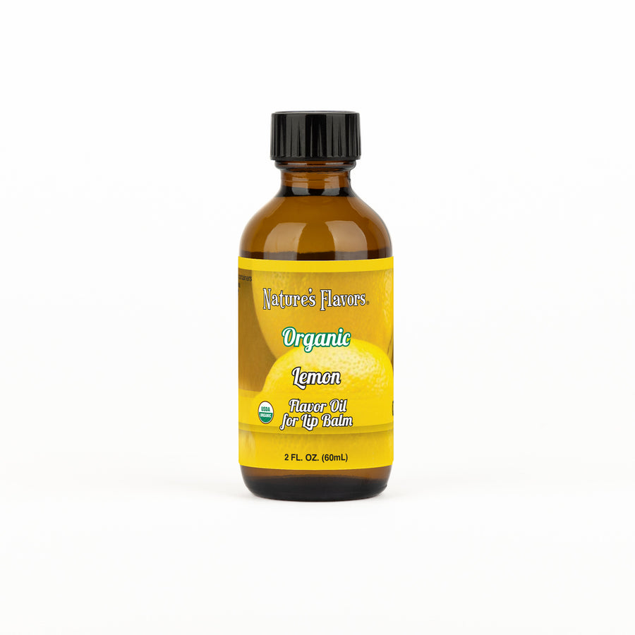 Organic Lemon Flavor Oil for Lip Balm