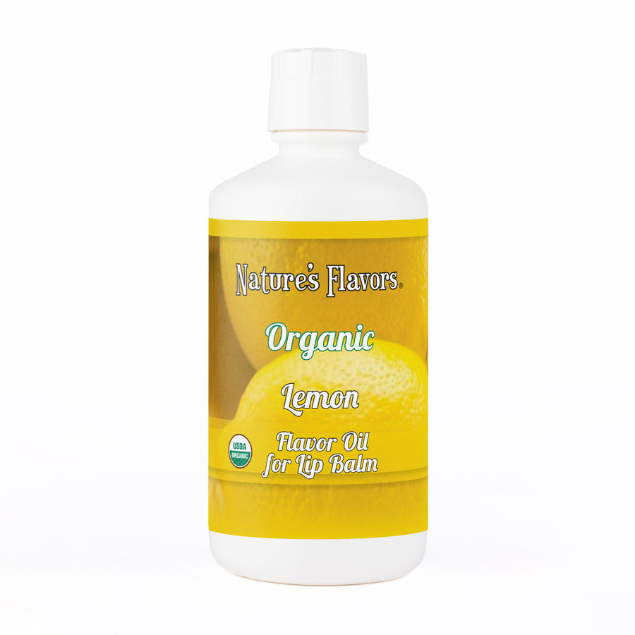 Organic Lemon Flavor Oil for Lip Balm