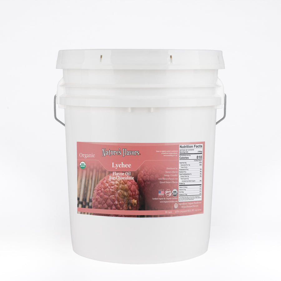 Organic Lychee Flavor Oil For Chocolate