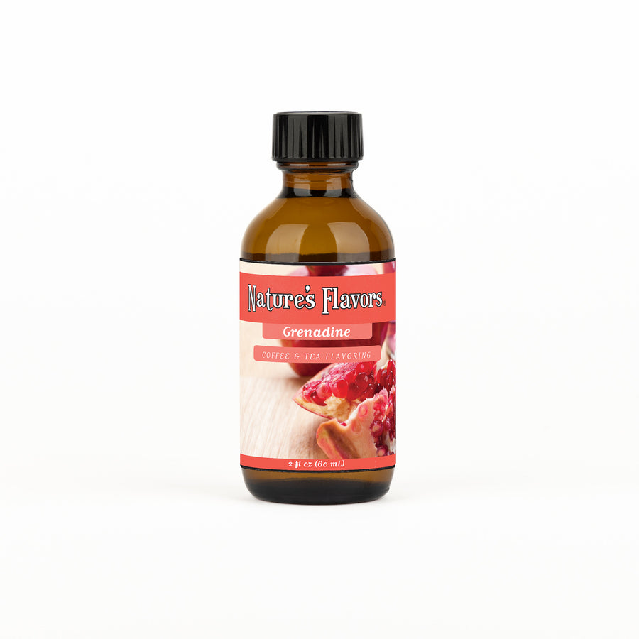Organic Grenadine Coffee and Tea Flavoring Without Diacetyl