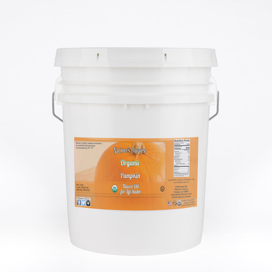 Organic Pumpkin Flavor Oil for Lip Balm