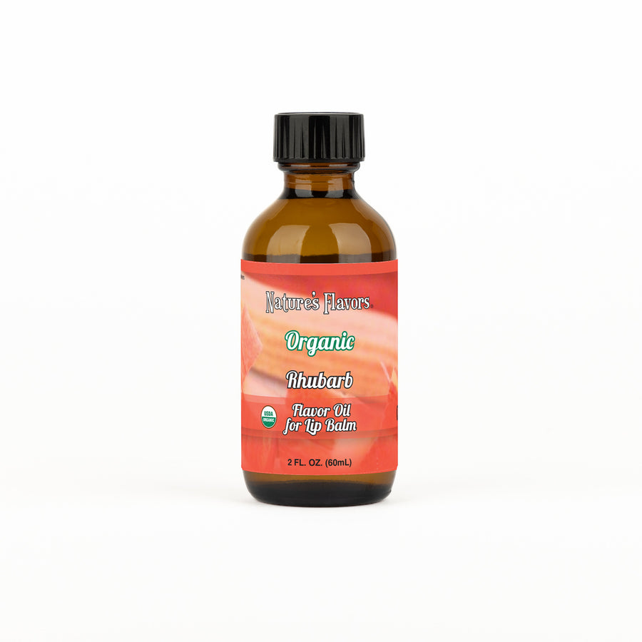 Organic Rhubarb Flavor Oil for Lip Balm