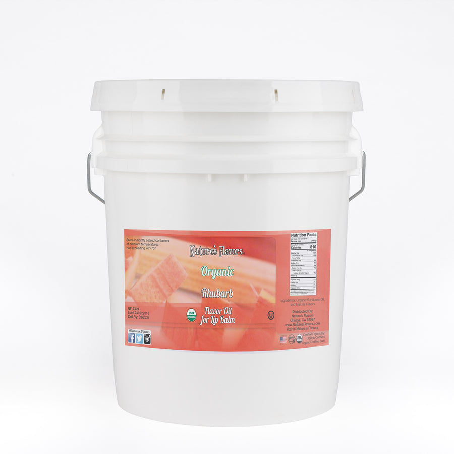 Organic Rhubarb Flavor Oil for Lip Balm