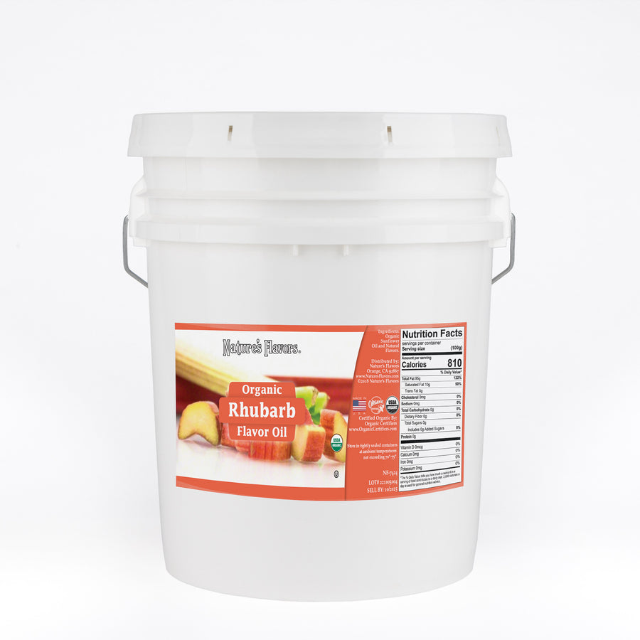 Rhubarb Flavor Oil, Organic
