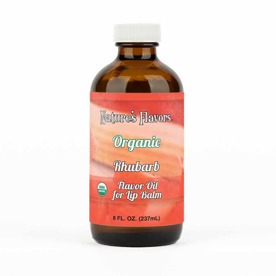 Organic Rhubarb Flavor Oil for Lip Balm