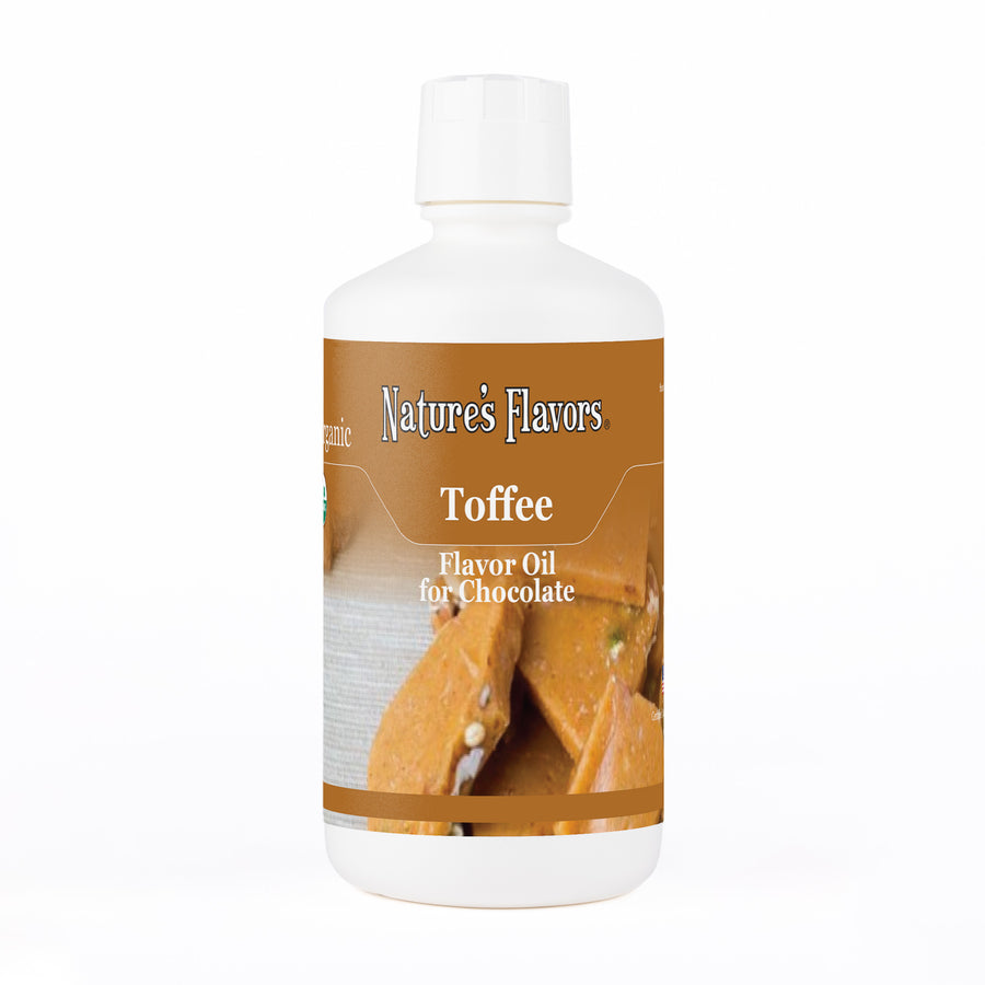 Organic Toffee Flavor Oil For Chocolate
