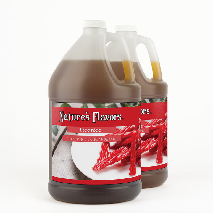 Organic Licorice Coffee and Tea Flavor Without Diacetyl