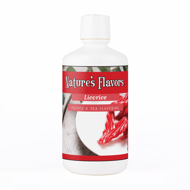 Organic Licorice Coffee and Tea Flavor Without Diacetyl