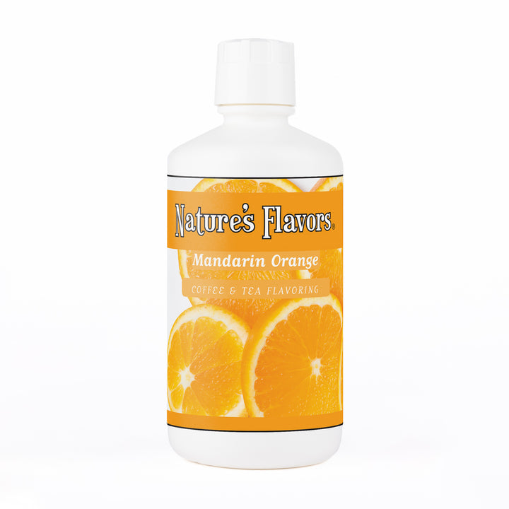 Organic Mandarin Orange Coffee and Tea Flavor Without Diacetyl