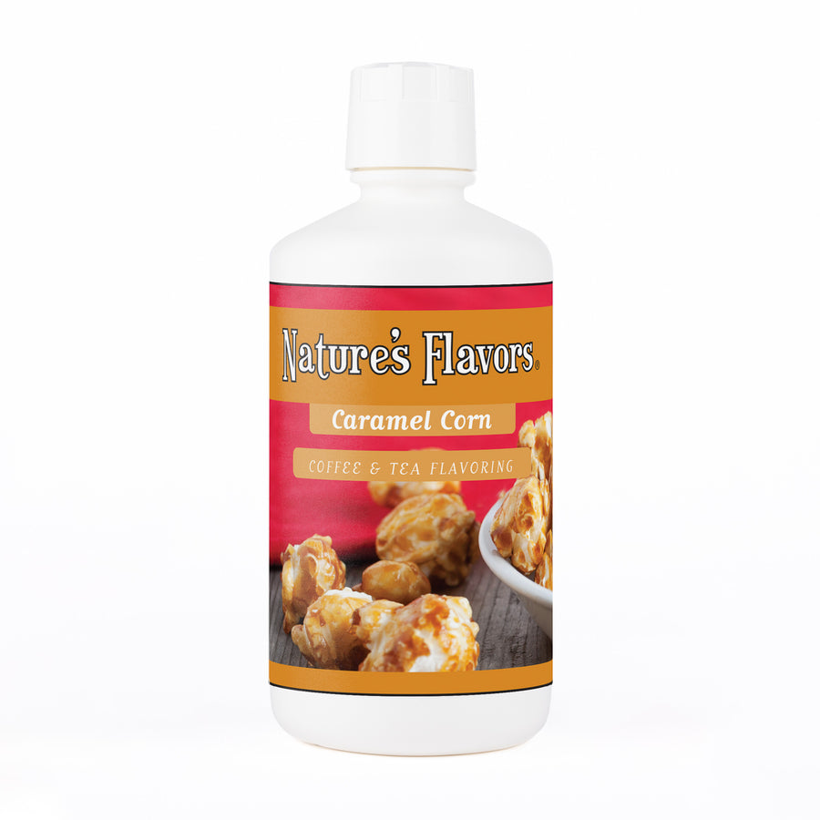 Organic Caramel Corn Coffee and Tea Flavor Without Diacetyl