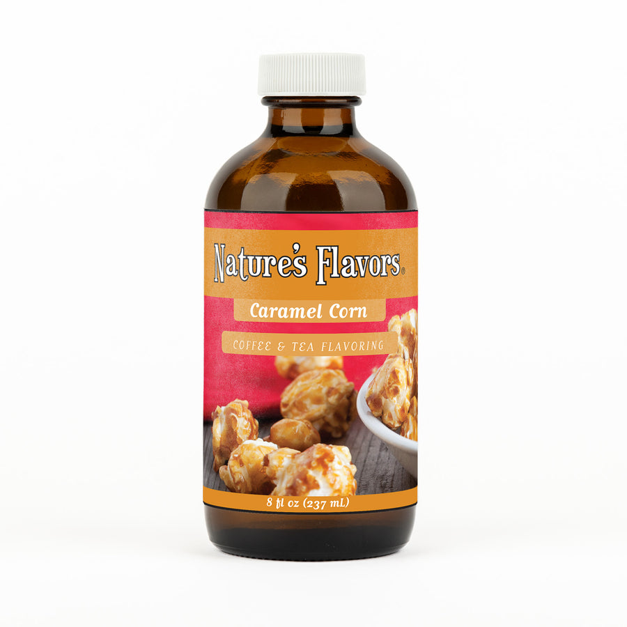 Organic Caramel Corn Coffee and Tea Flavor Without Diacetyl