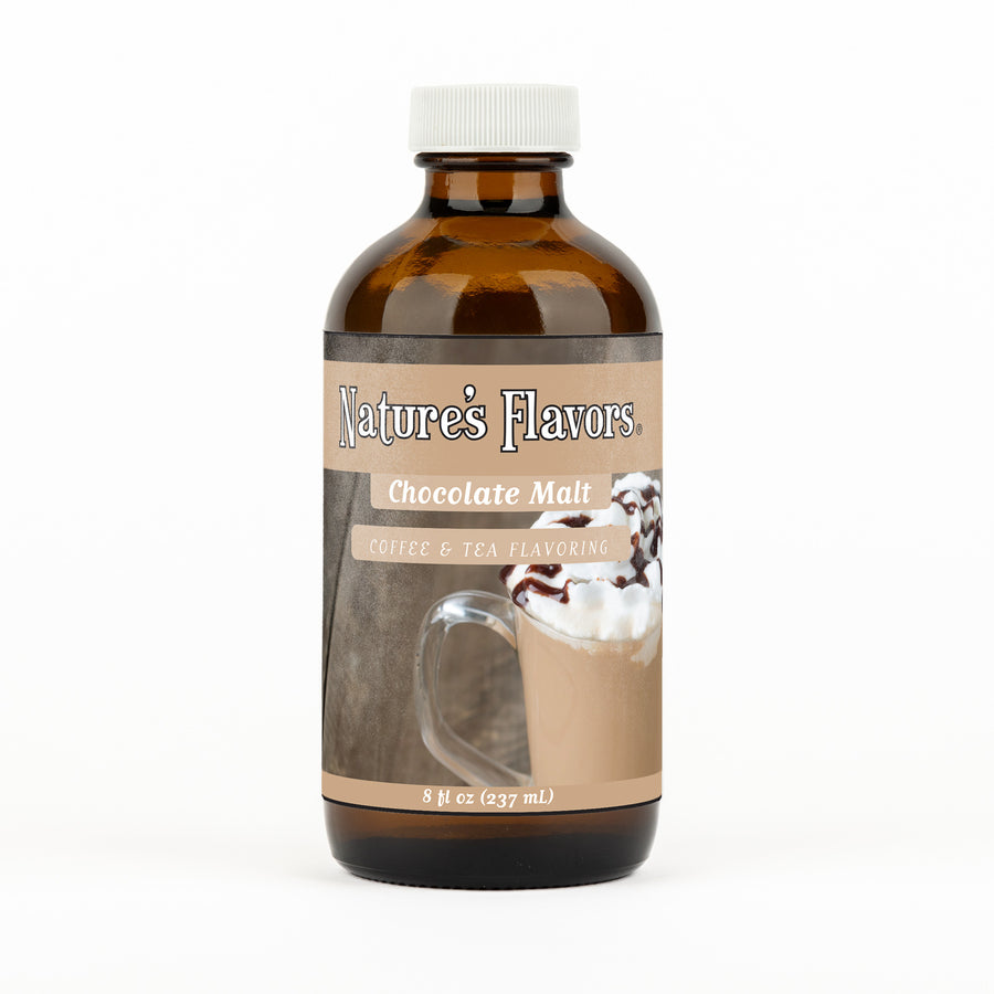 Organic Chocolate Malt Coffee and Tea Flavoring