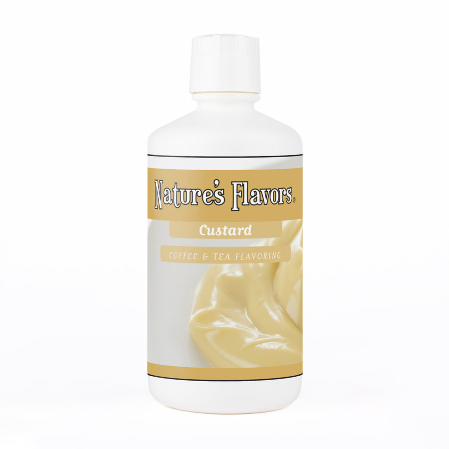 Organic Custard Coffee and Tea Flavoring