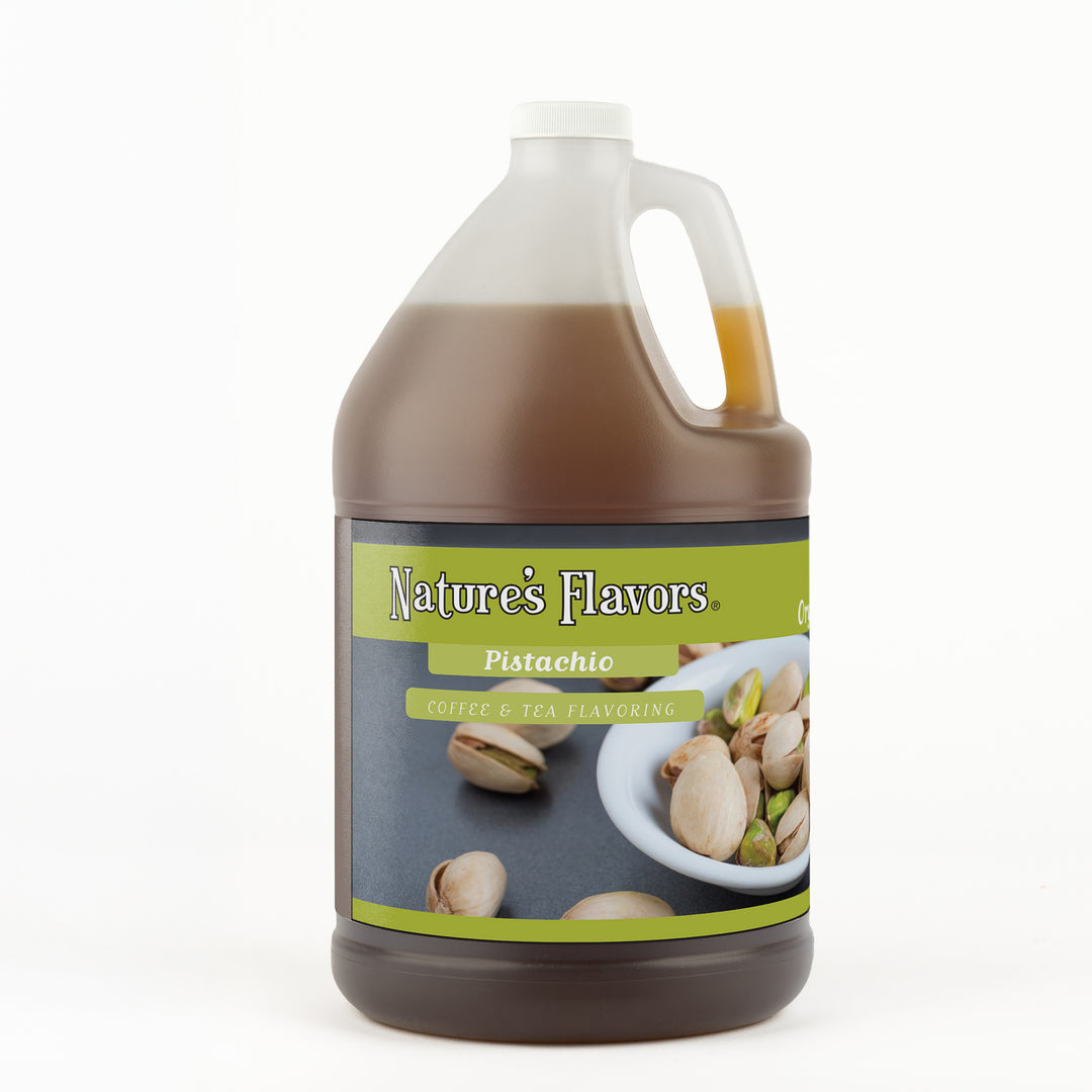 Organic Pistachio Coffee and Tea Flavor Without Diacetyl