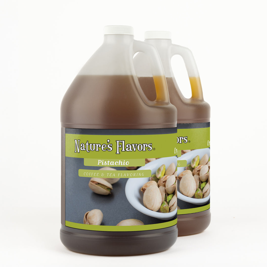 Organic Pistachio Coffee and Tea Flavor Without Diacetyl