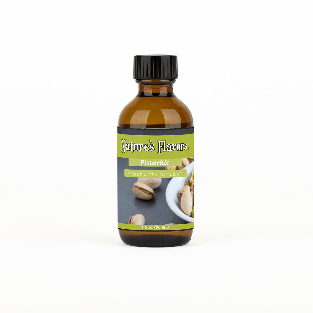 Organic Pistachio Coffee and Tea Flavor Without Diacetyl