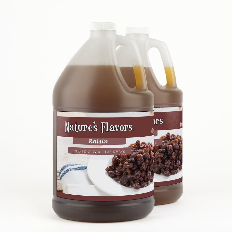 Organic Raisin Coffee and Tea Flavoring Without Diacetyl