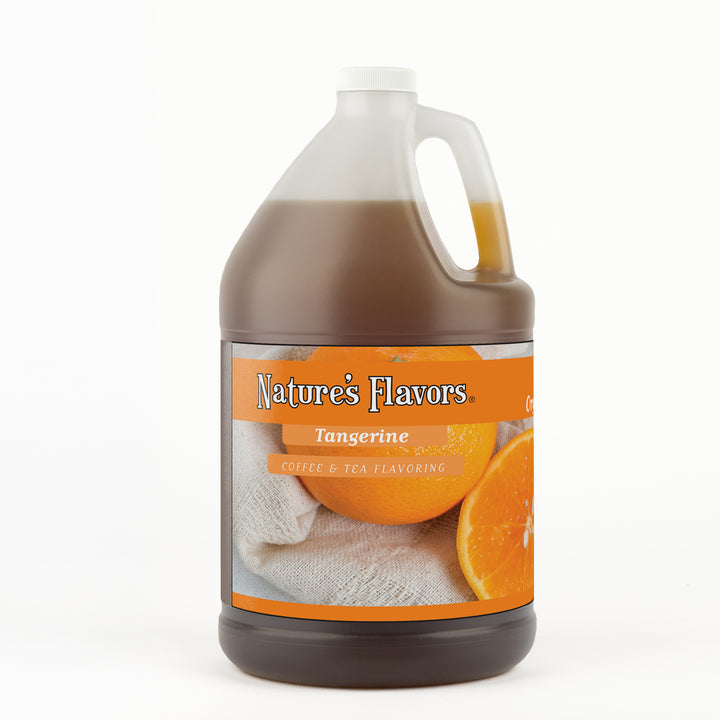 Organic Tangerine Coffee and Tea Flavor Without Diacetyl