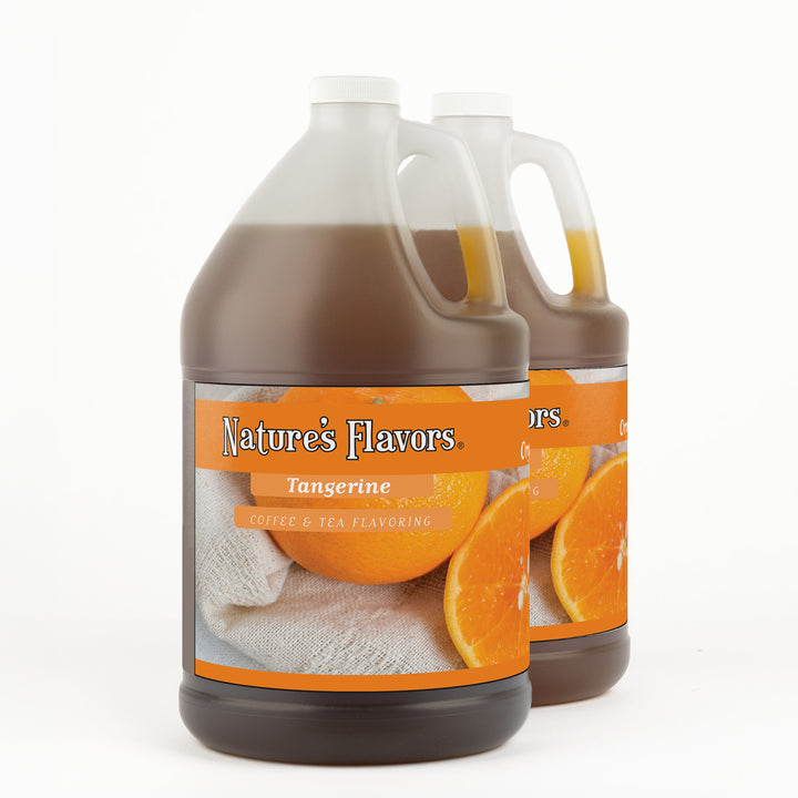 Organic Tangerine Coffee and Tea Flavor Without Diacetyl