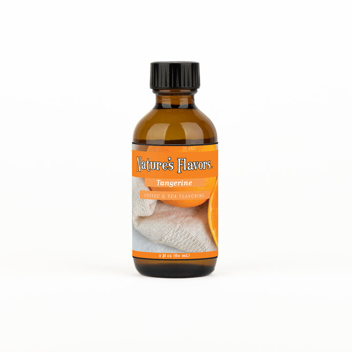 Organic Tangerine Coffee and Tea Flavor Without Diacetyl
