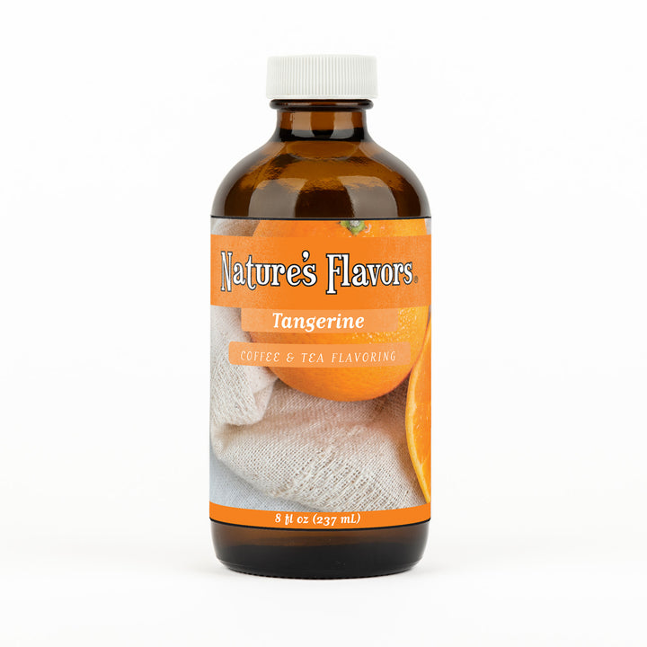 Organic Tangerine Coffee and Tea Flavor Without Diacetyl