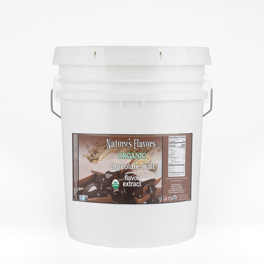 Chocolate Malt Flavor Extract, Organic