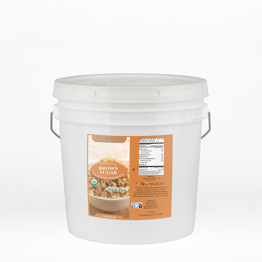 Brown Sugar Flavor Powder (Sugar-Free), Organic