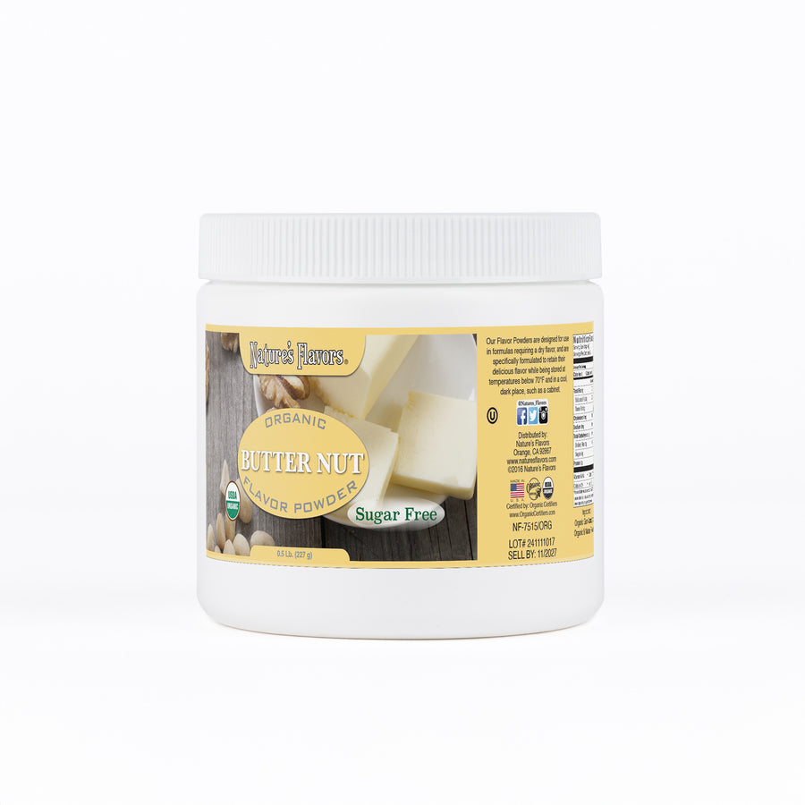 Butter Nut Flavor Powder (Sugar-Free), Organic