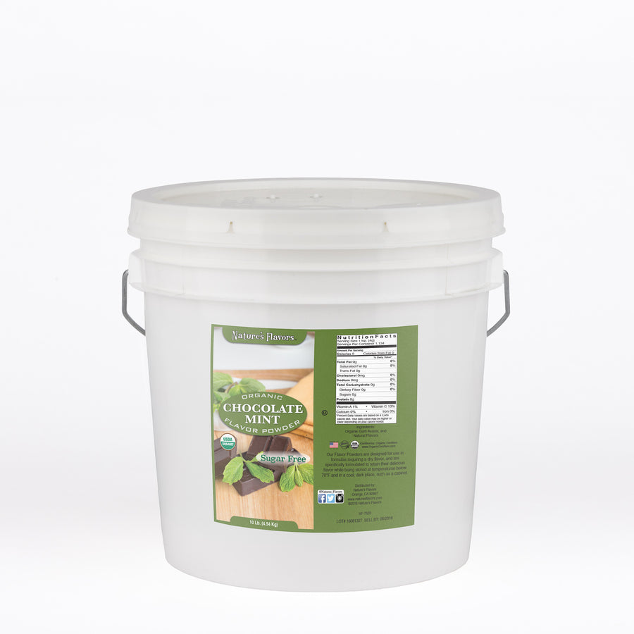Chocolate Mint Flavor Powder (Sugar-Free), Organic