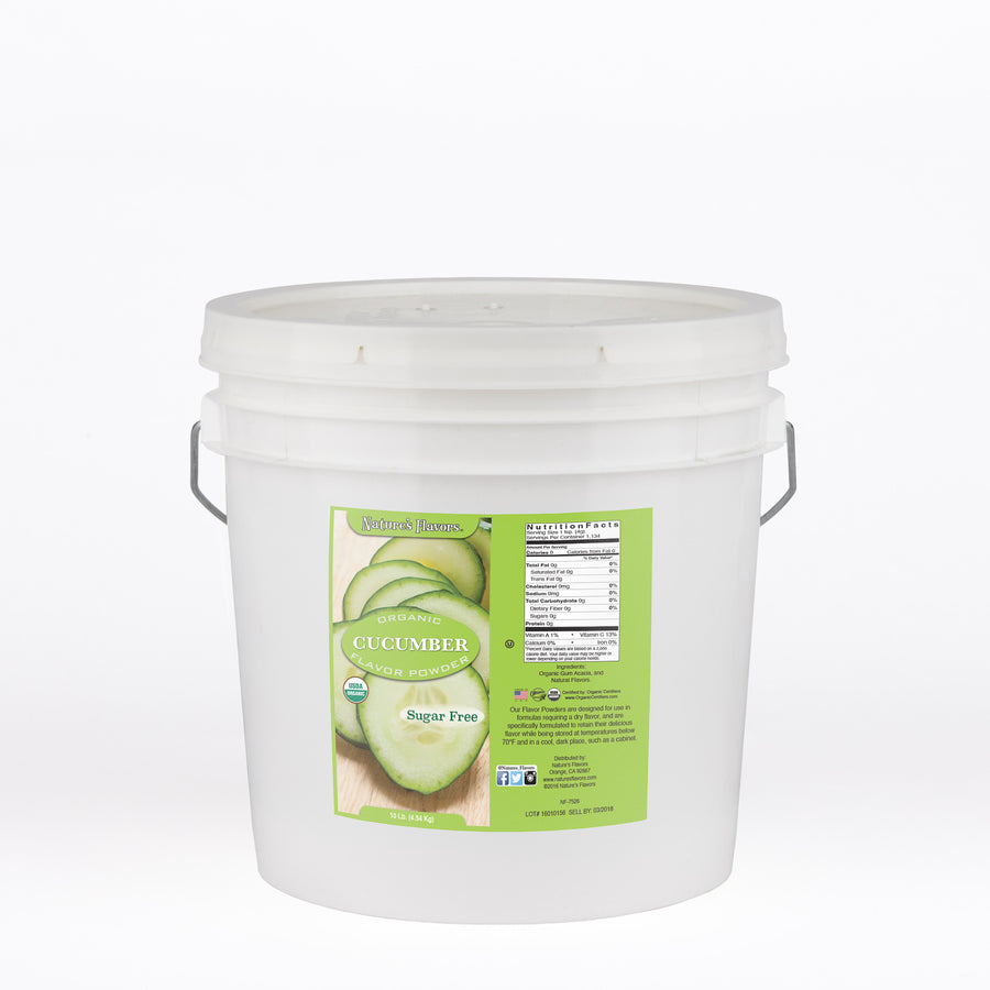 Cucumber Flavor Powder (Sugar-Free), Organic