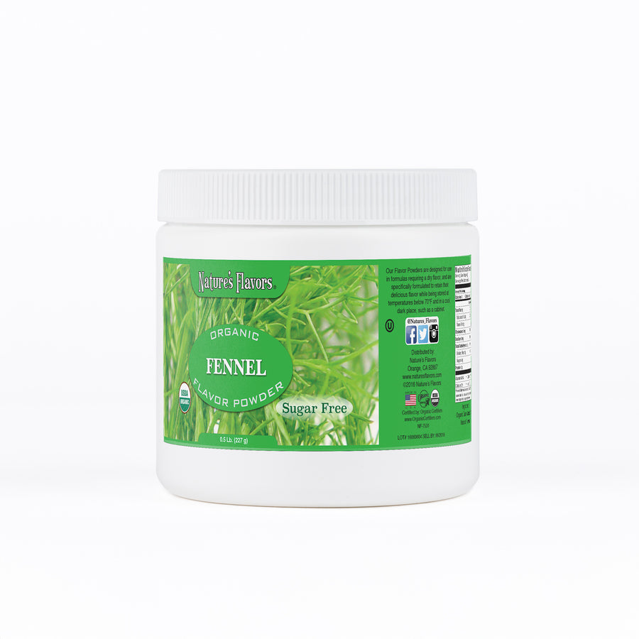 Fennel Flavor Powder (Sugar-Free), Organic