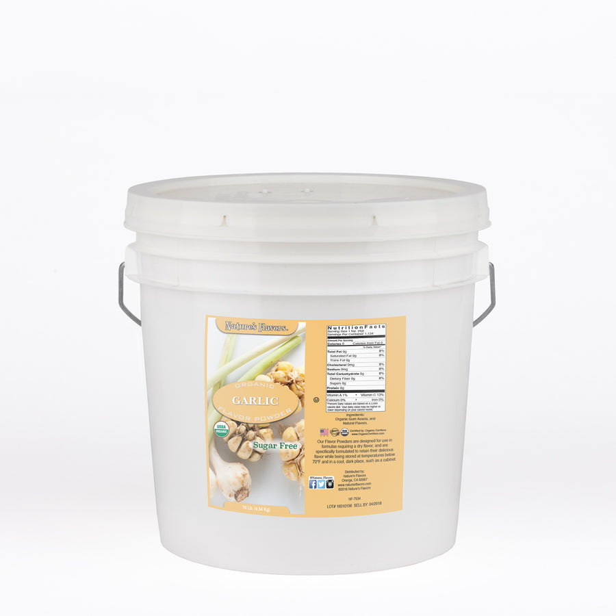 Garlic Flavor Powder (Sugar-Free), Organic
