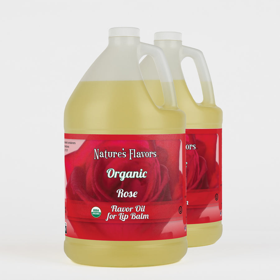 Organic Rose Flavor Oil for Lip Balm