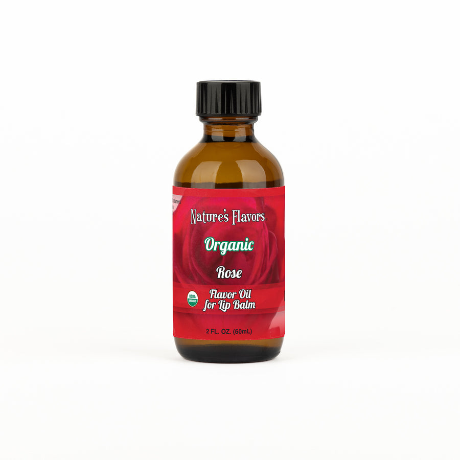 Organic Rose Flavor Oil for Lip Balm