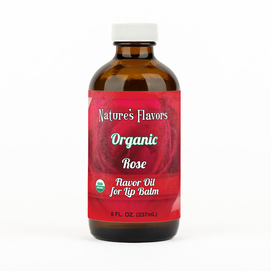 Organic Rose Flavor Oil for Lip Balm